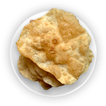 2pcs Plain Poppadoms 